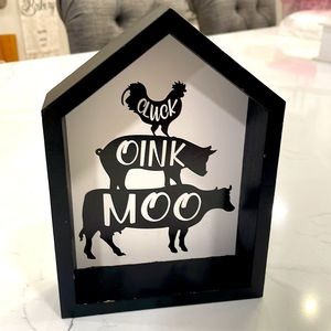 EUC Farmhouse Shadow Box Decor